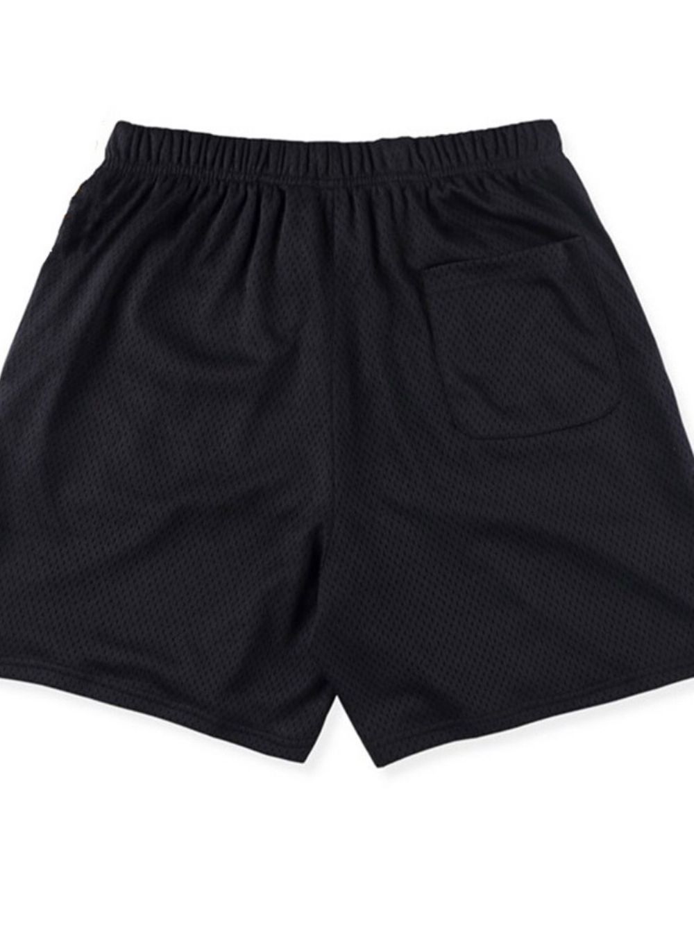 Rechte Effen Sportshort Met Veters