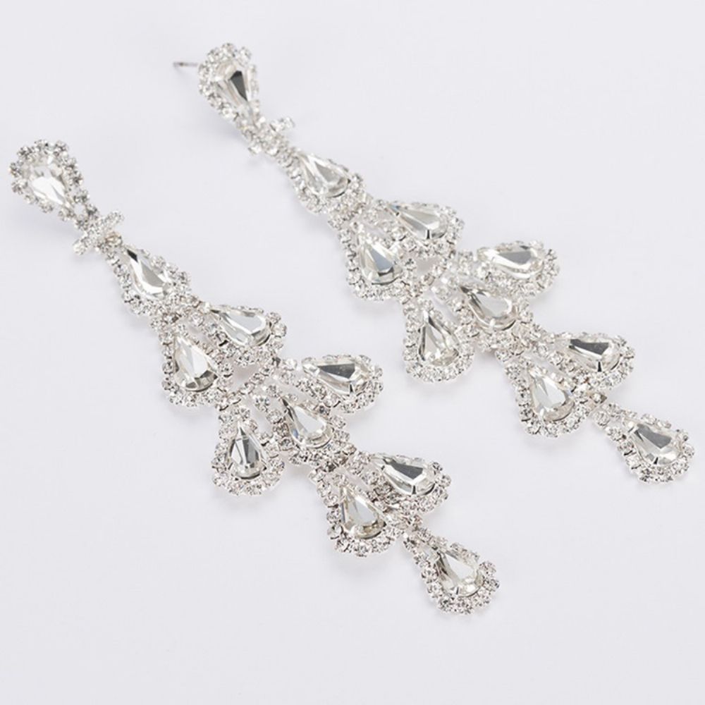 Strass Sweet Diamante Party Charm Oorbellen