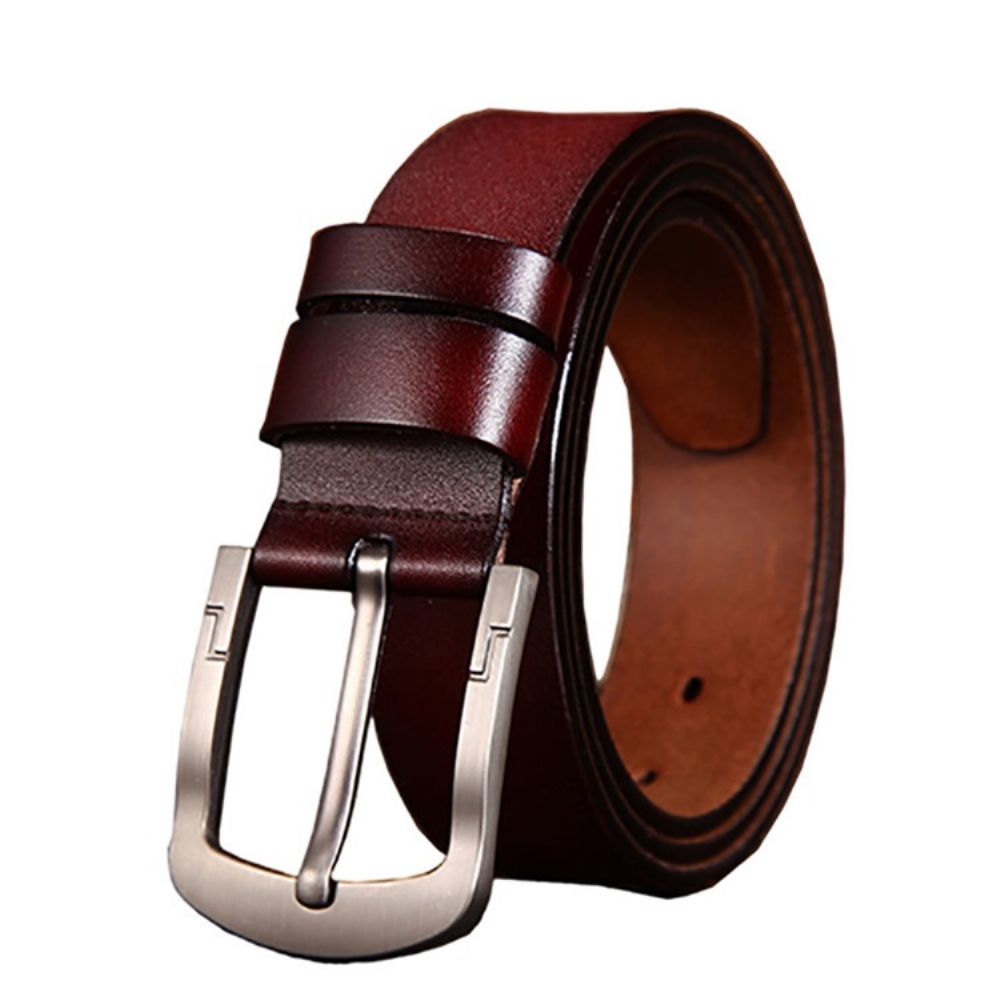 Leren Gesp Casual Legering Riem