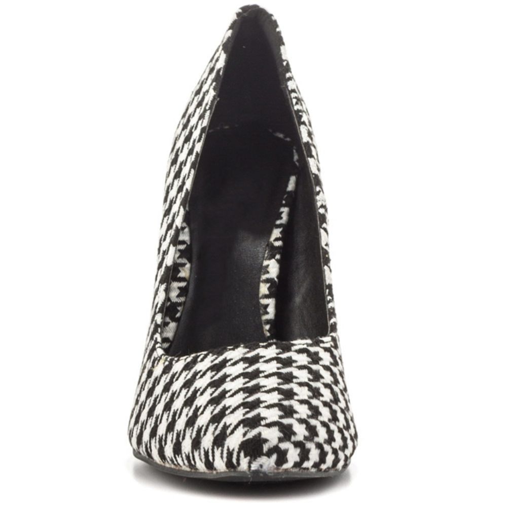 Houndstooth Puntschoen Pumps