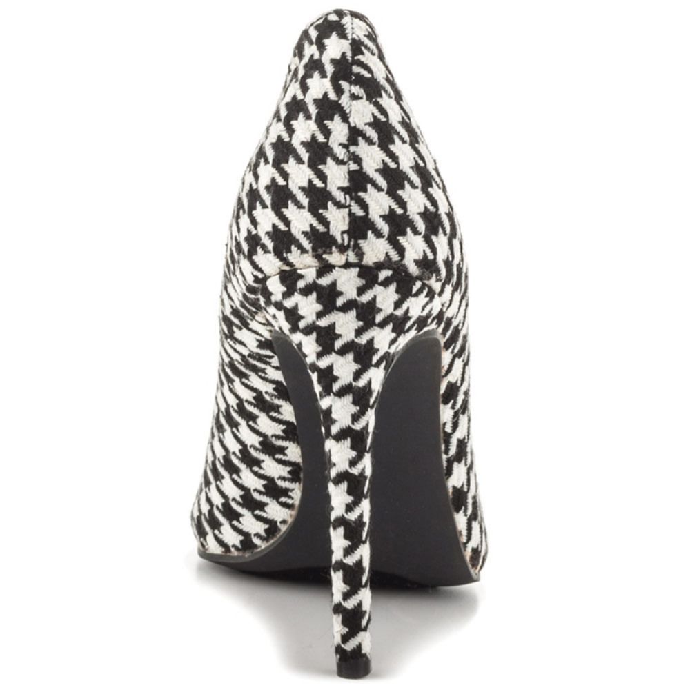 Houndstooth Puntschoen Pumps