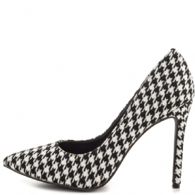 Houndstooth Puntschoen Pumps