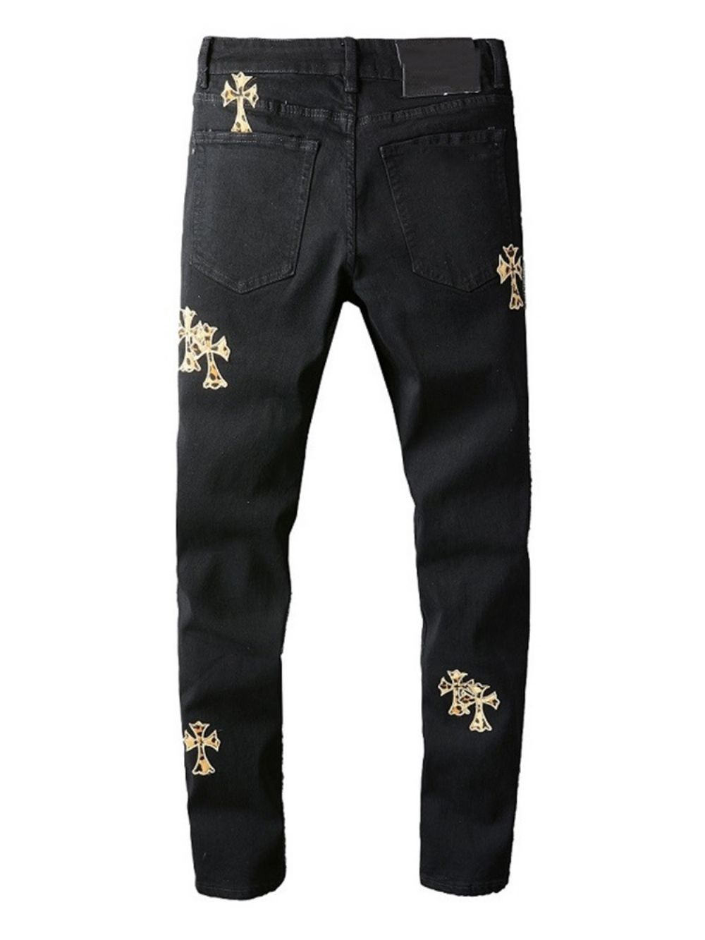 Appliqués Potlood Broek Europese Rits Jeans