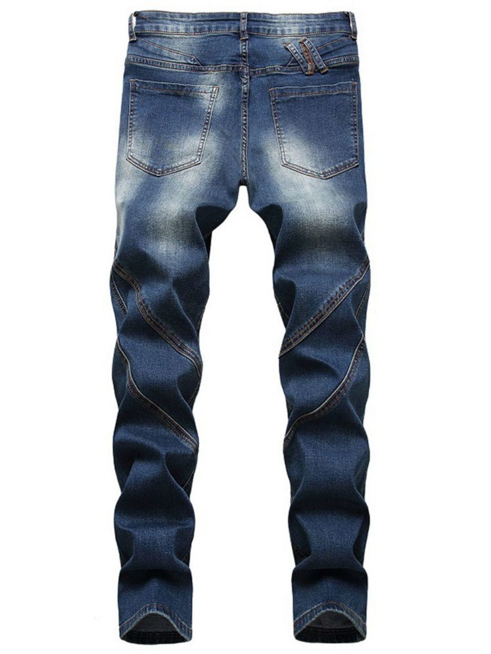 Herenjeans Met Rechte Taille En Middelhoge Taille