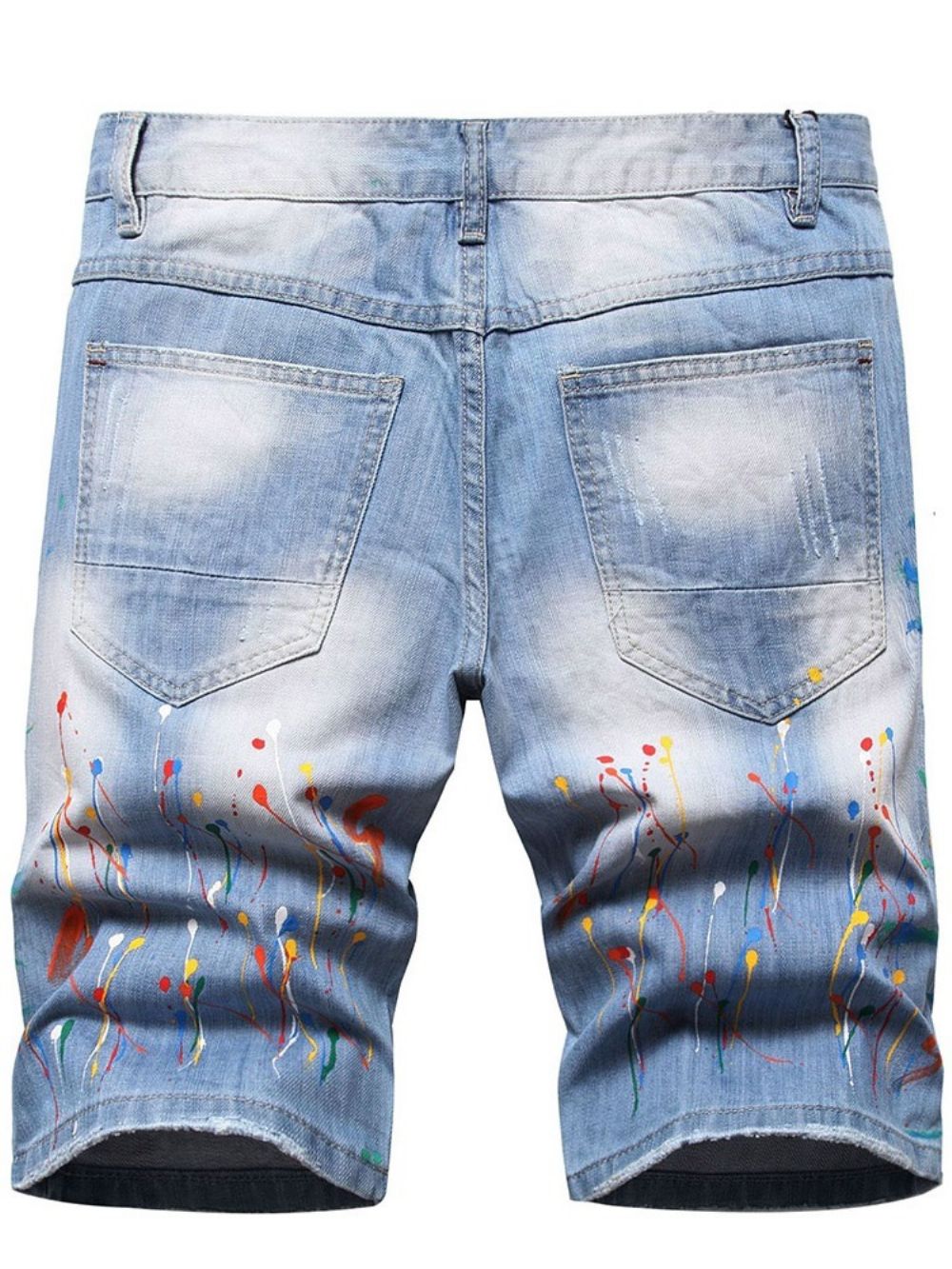 Holle Rechte Heuphop-Jeans Met Middelhoge Taille