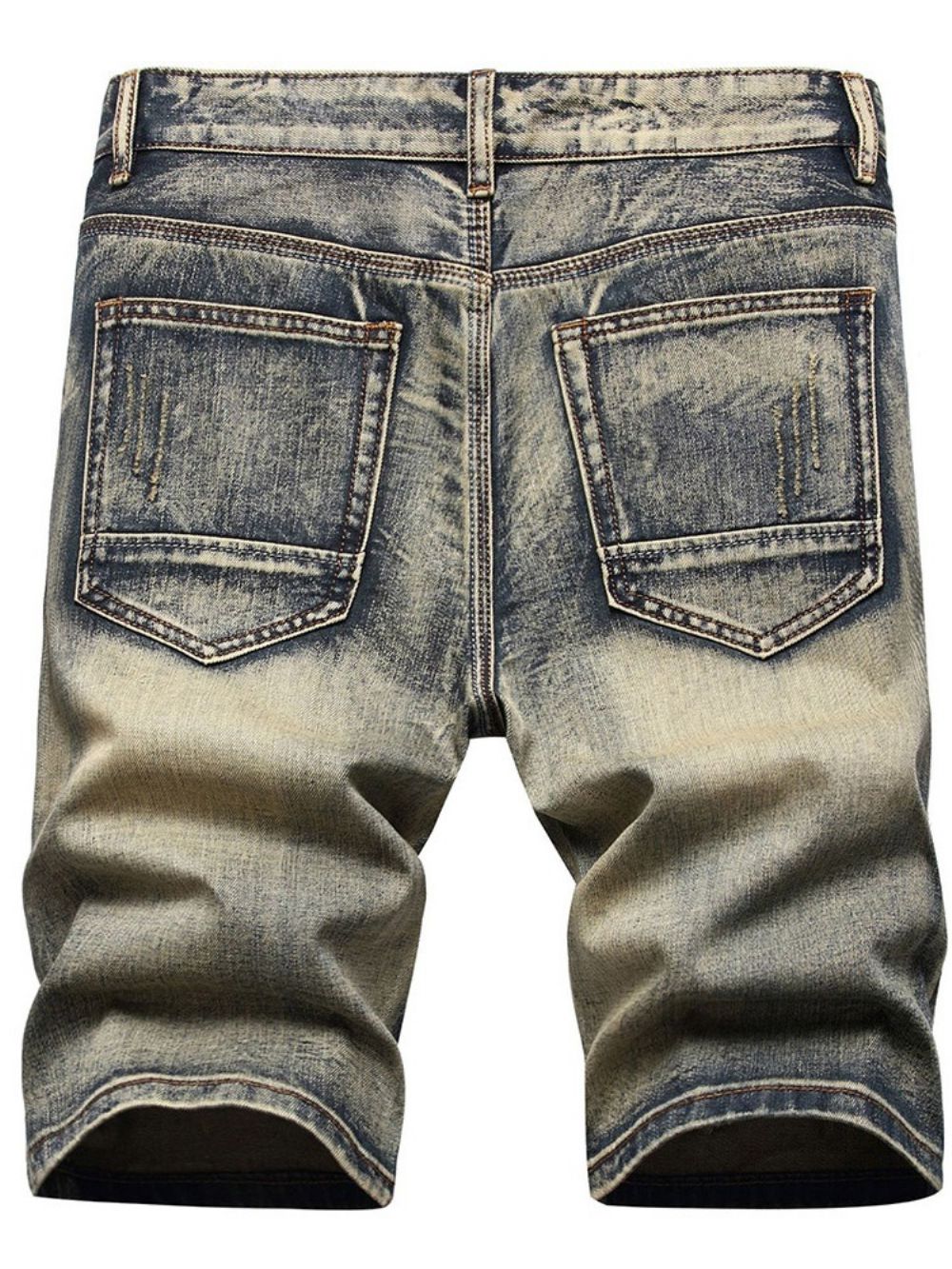 Jeans Met Dunne Rits En Middelhoge Taille