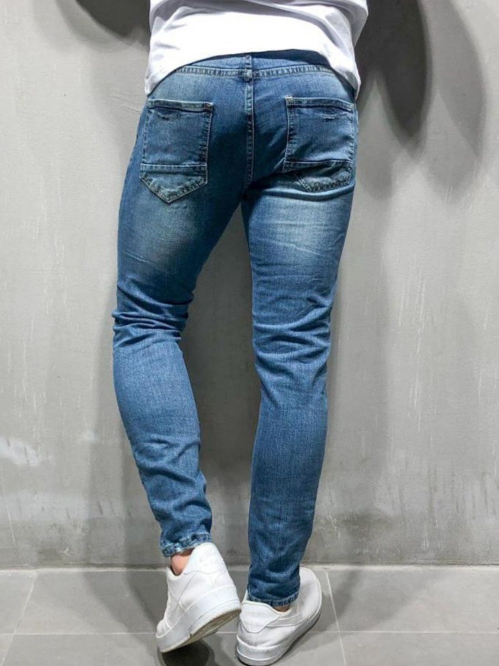 Potlood Broek Gat Rits Europese Jeans