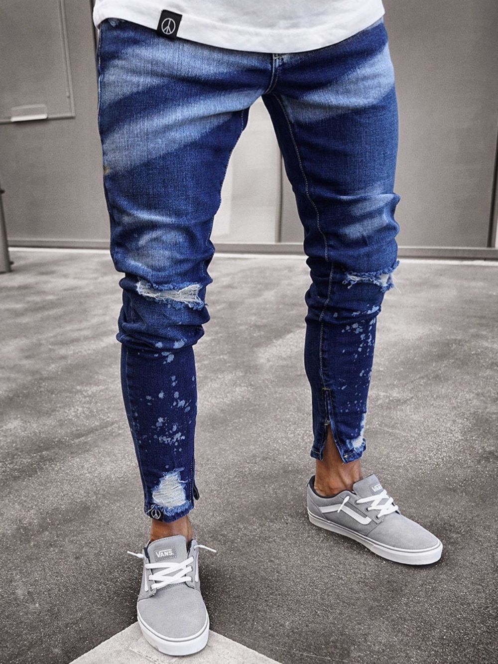 Potlood Broek Rits Europese Jeans