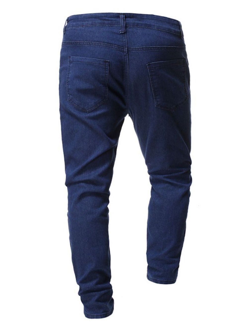 Potloodbroek Dunne Koreaanse Jeans Met Rits