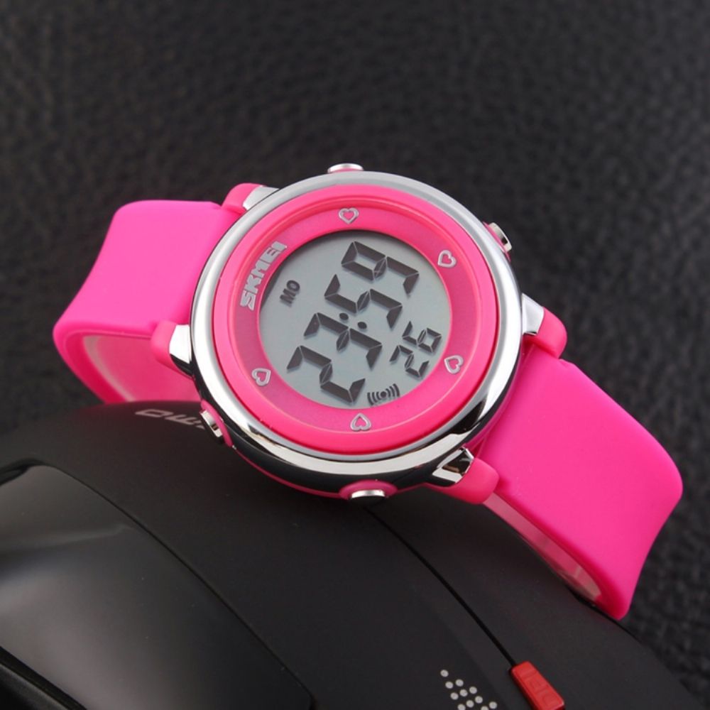 Beknopt Resin Digital Display Pin Buckle Watch