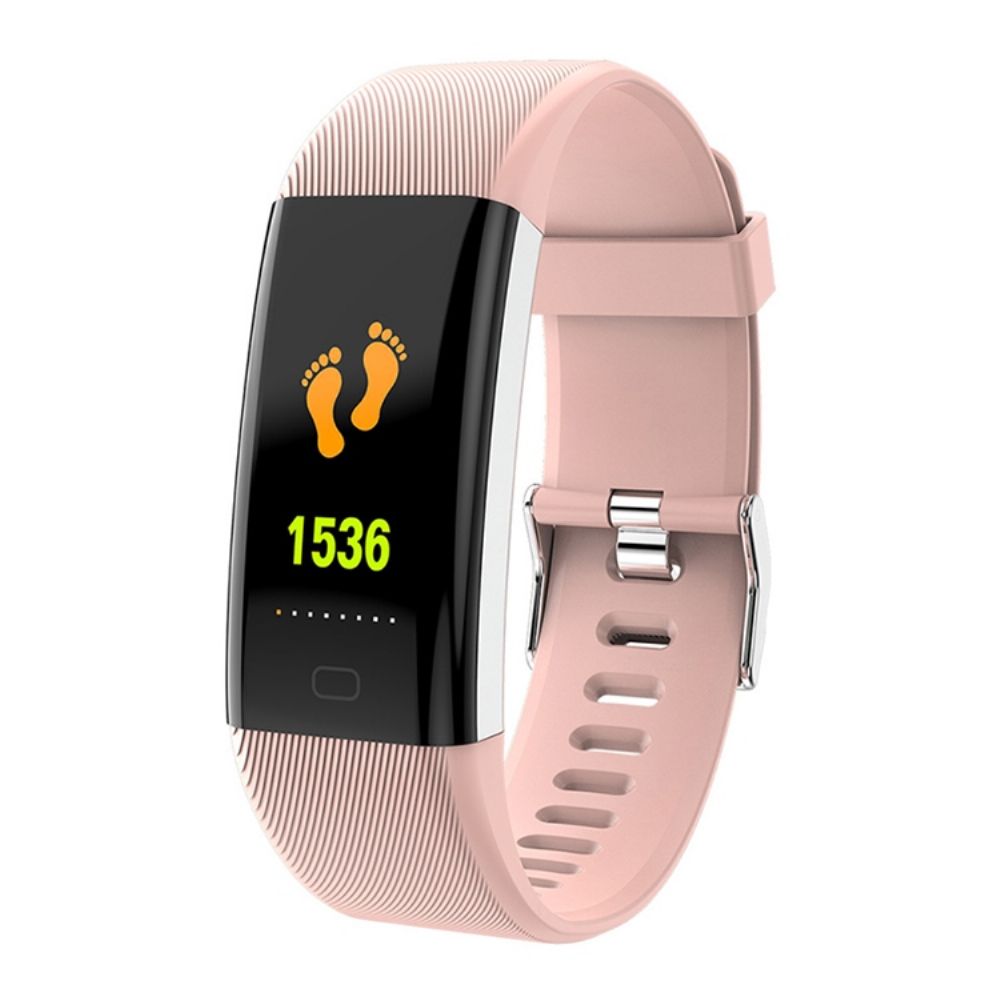 F07 Plus Kleurenscherm Slimme Armband Hartslag Gezondheid Bluetooth-Horloge