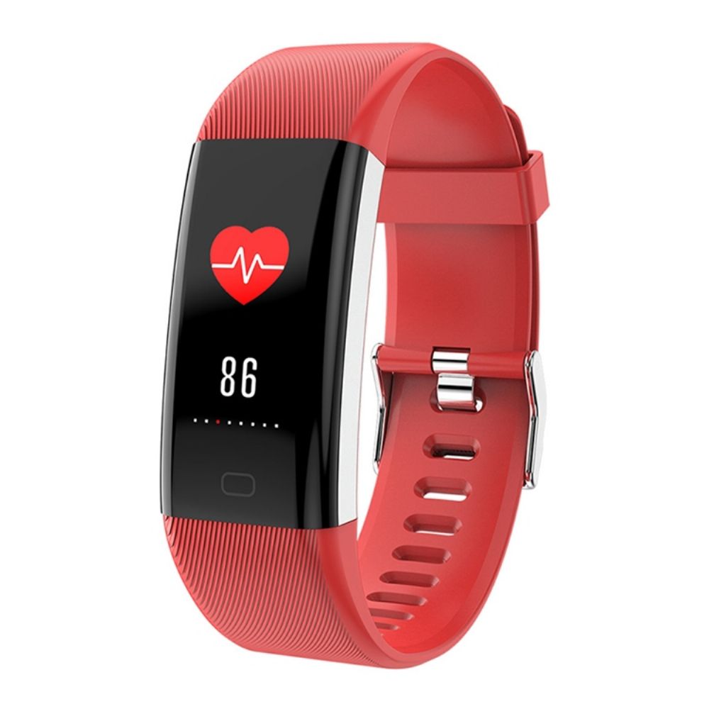 F07 Plus Kleurenscherm Slimme Armband Hartslag Gezondheid Bluetooth-Horloge