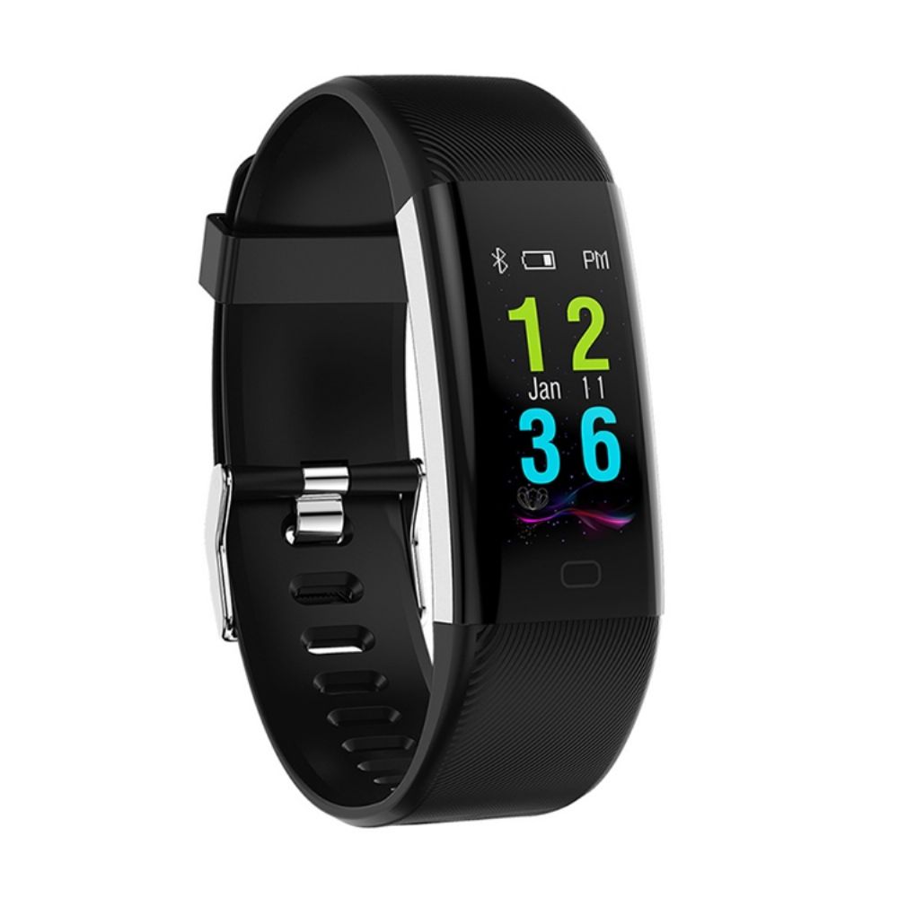 F07 Plus Kleurenscherm Slimme Armband Hartslag Gezondheid Bluetooth-Horloge