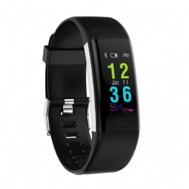 F07 Plus Kleurenscherm Slimme Armband Hartslag Gezondheid Bluetooth-Horloge