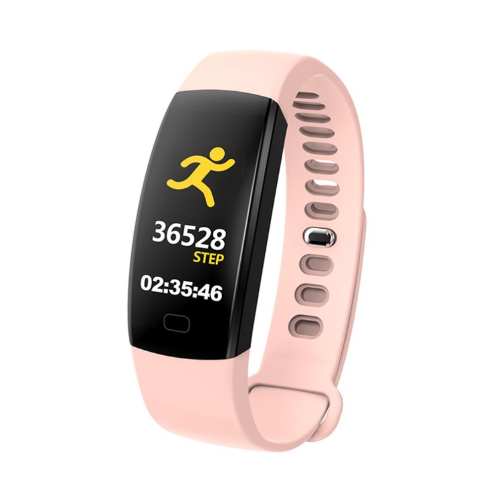 F64 Kleurenscherm Smart Armband Weer Gezondheid Bluetooth Sport Kcal Horloge