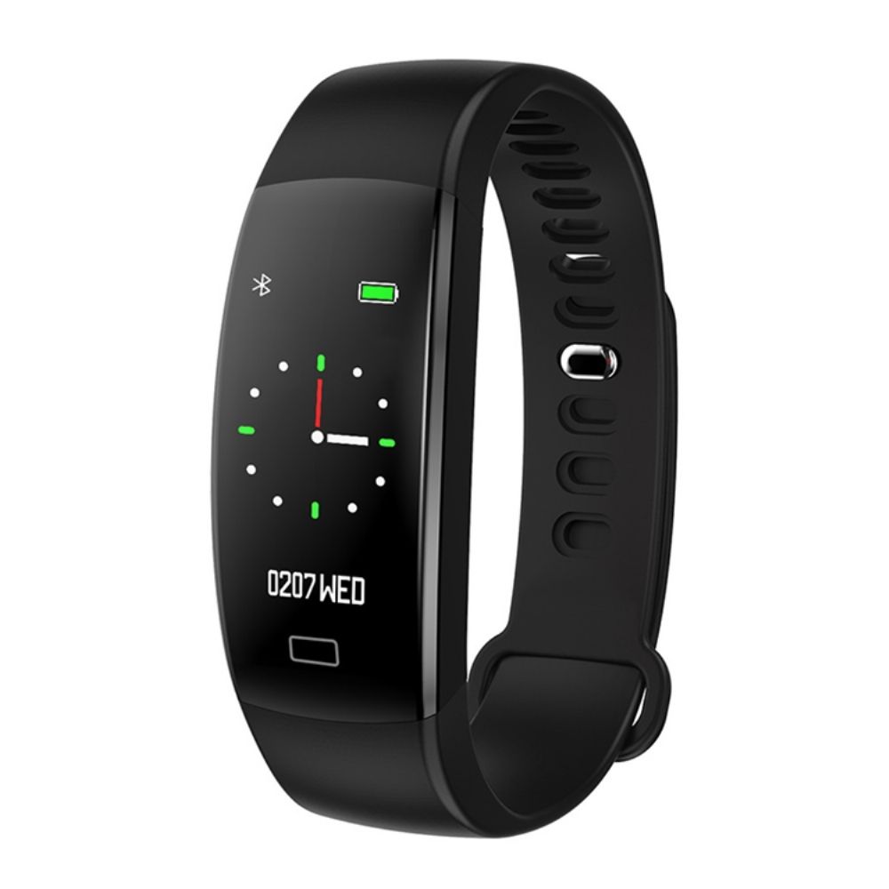 F64 Kleurenscherm Smart Armband Weer Gezondheid Bluetooth Sport Kcal Horloge