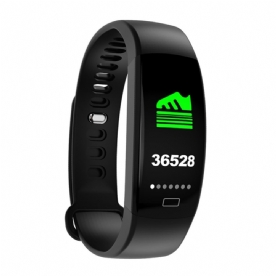 F64 Kleurenscherm Smart Armband Weer Gezondheid Bluetooth Sport Kcal Horloge