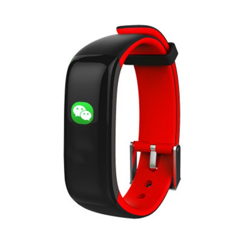 P1 Plus Kleurenscherm Hartslag Gezondheid Groot Scherm Sport Bluetooth Smart Armbandhorloge