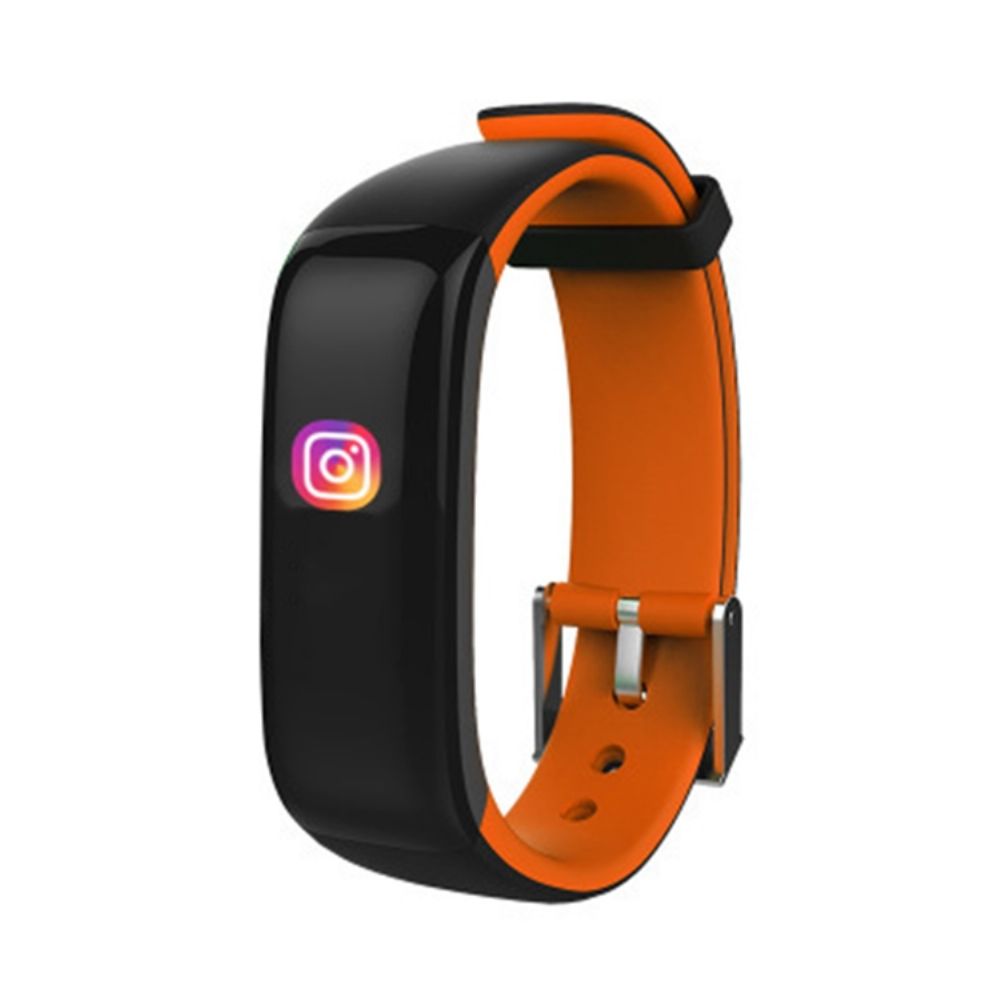 P1 Plus Kleurenscherm Hartslag Gezondheid Groot Scherm Sport Bluetooth Smart Armbandhorloge