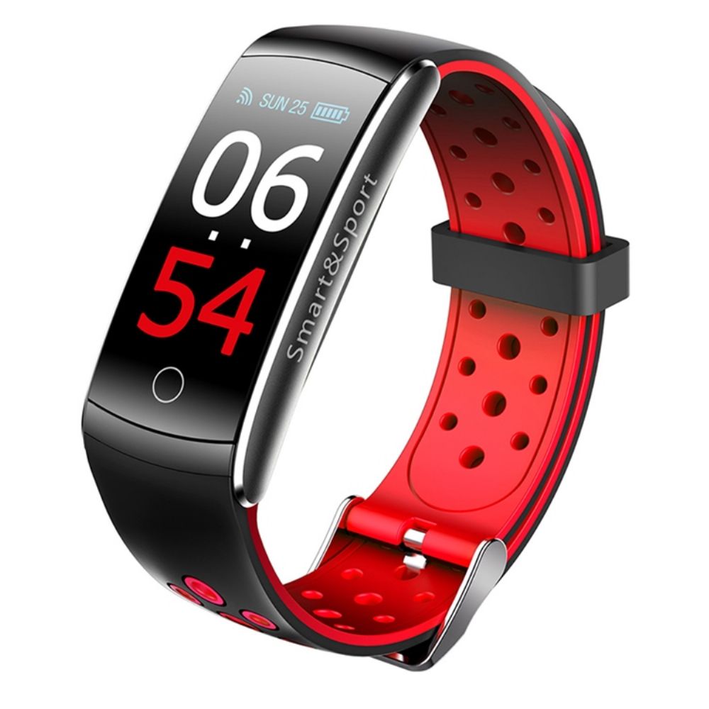 Q8 Bluetooth-Armband Hartslag Bloeddruk Waterdichte Armband Smart Watch