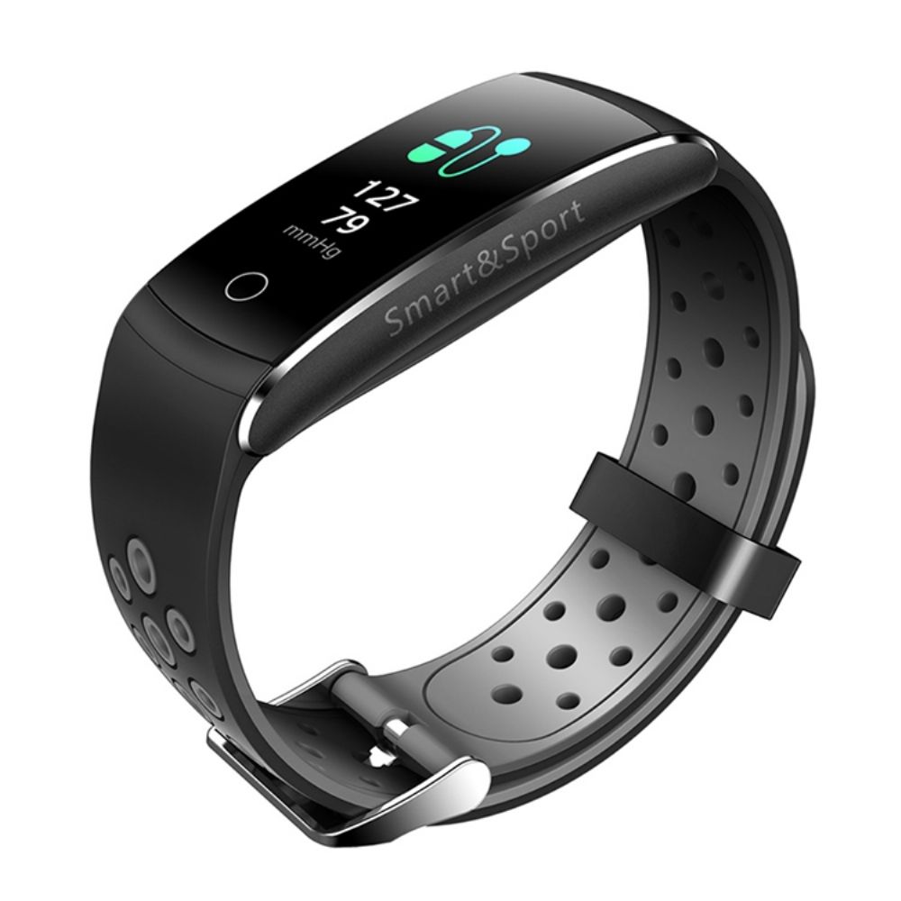 Q8 Bluetooth-Armband Hartslag Bloeddruk Waterdichte Armband Smart Watch