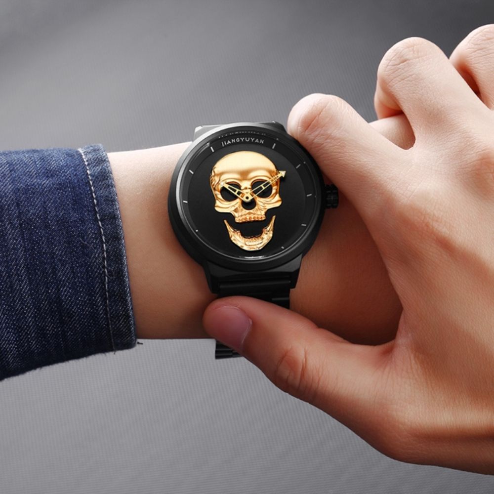 Skull Smile Waterdicht Herenhorloge