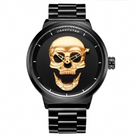 Skull Smile Waterdicht Herenhorloge