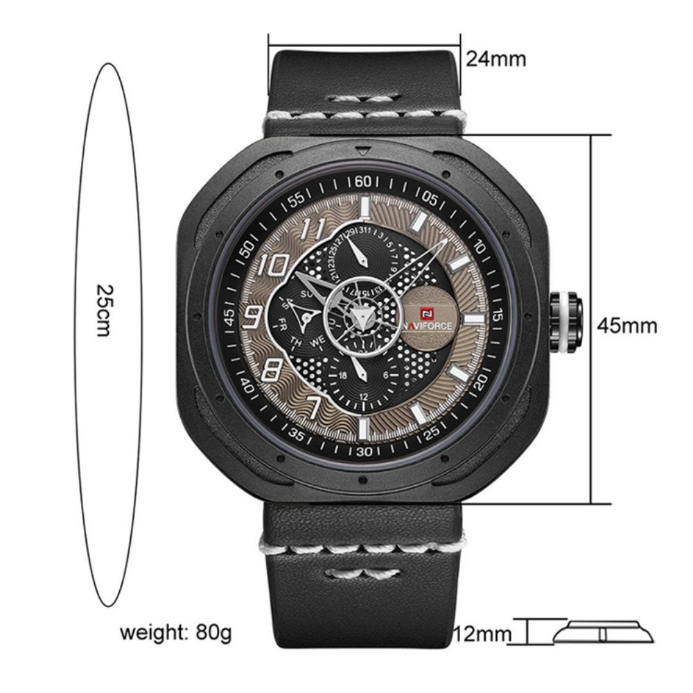 Sport Vierkant Outdoor Legering Herenhorloge