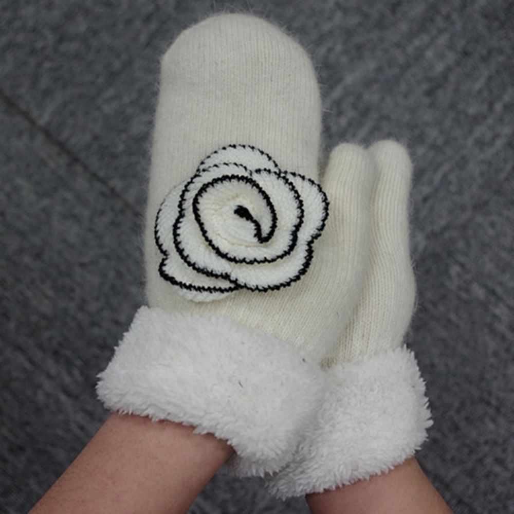 Camellia Pure White Dameshandschoenen