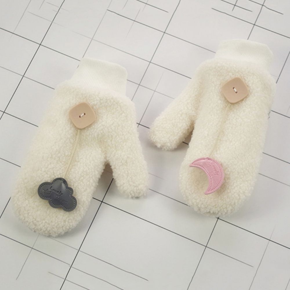 Fluffy Fastener Dameshandschoenen