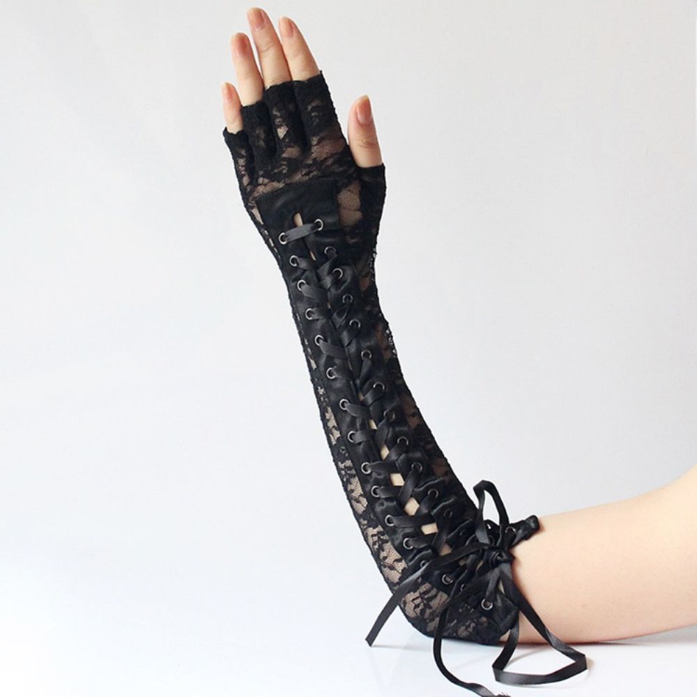 Halloween Gothic Lace Sexy Dameshandschoenen