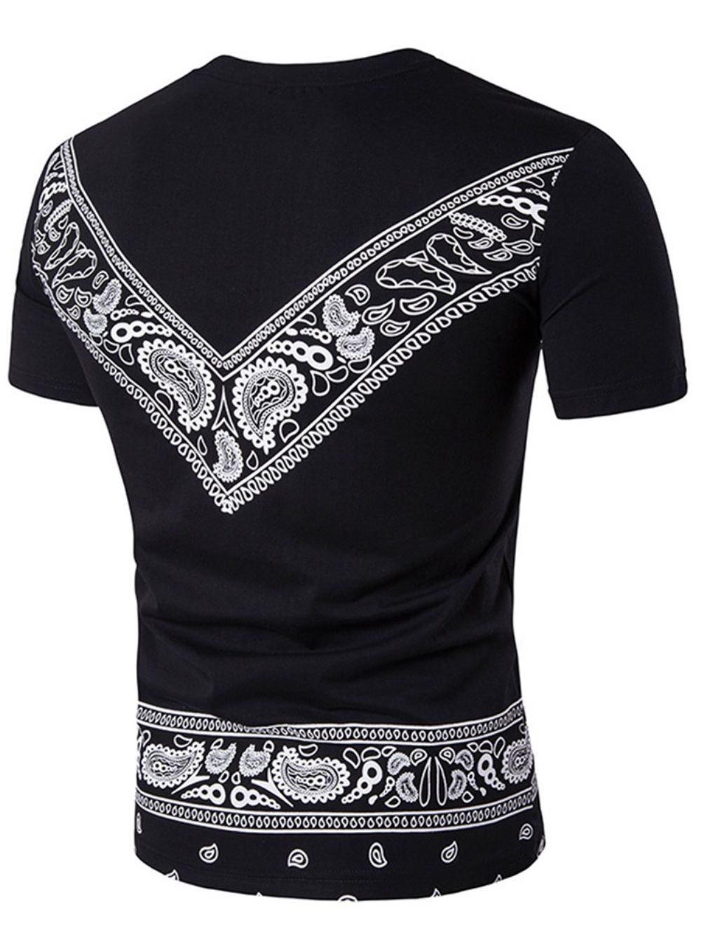 African Fashion Dashiki Heren T-Shirt Met Ronde Hals