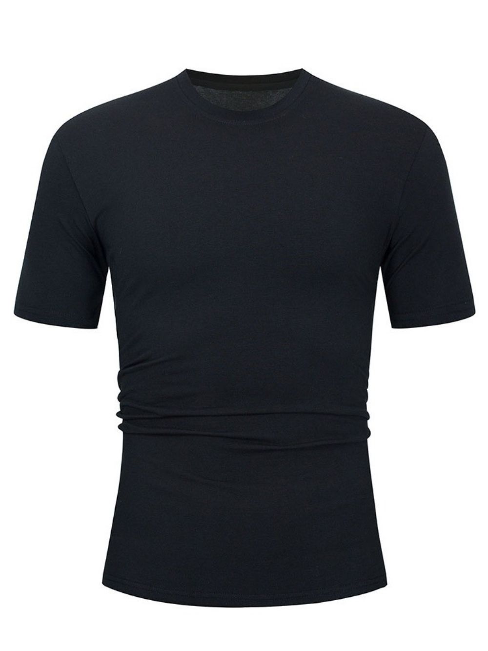 Losvallend Casual T-Shirt Met Korte Mouwen Heren