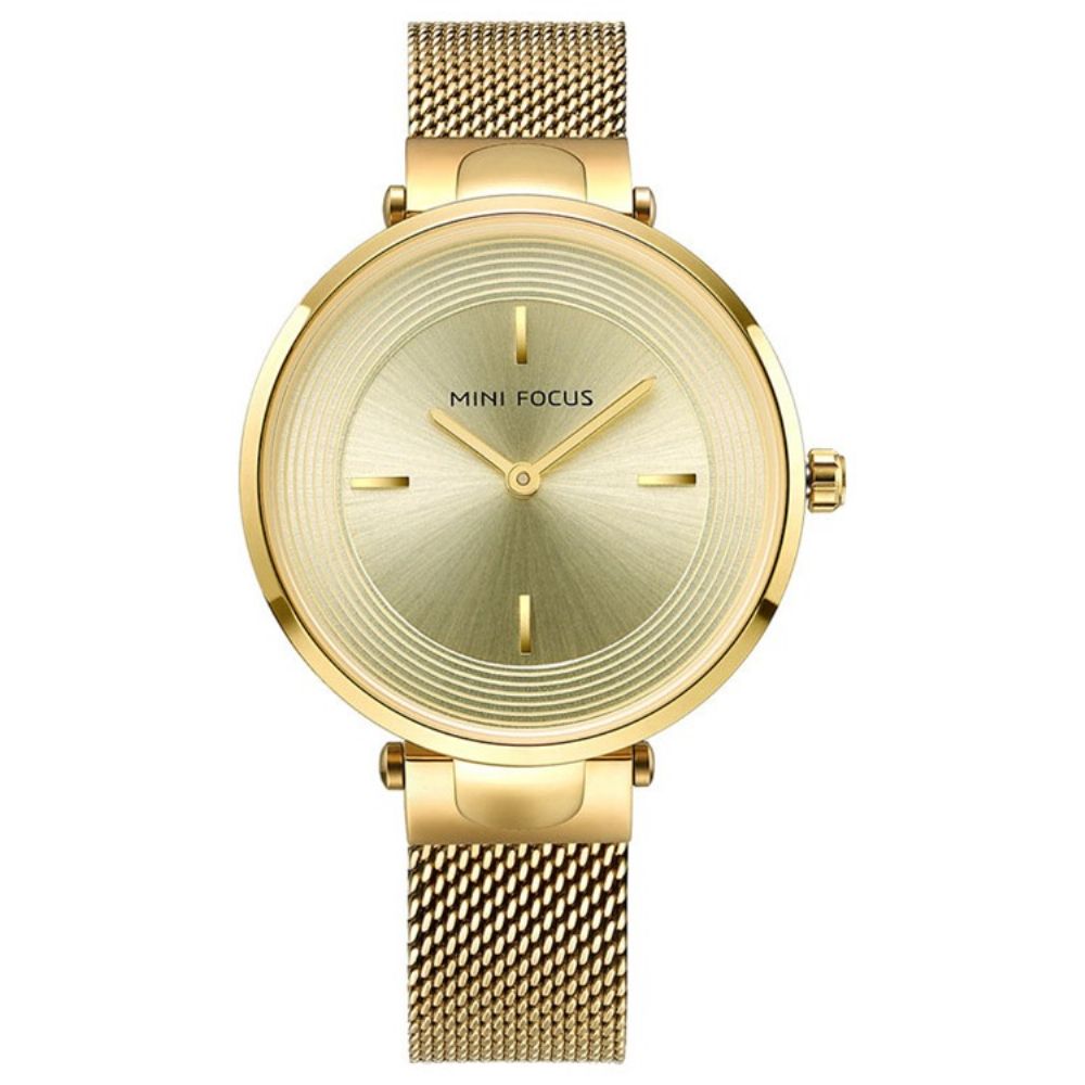 Quartz Waterdicht Stalen Riemhorloge Dames