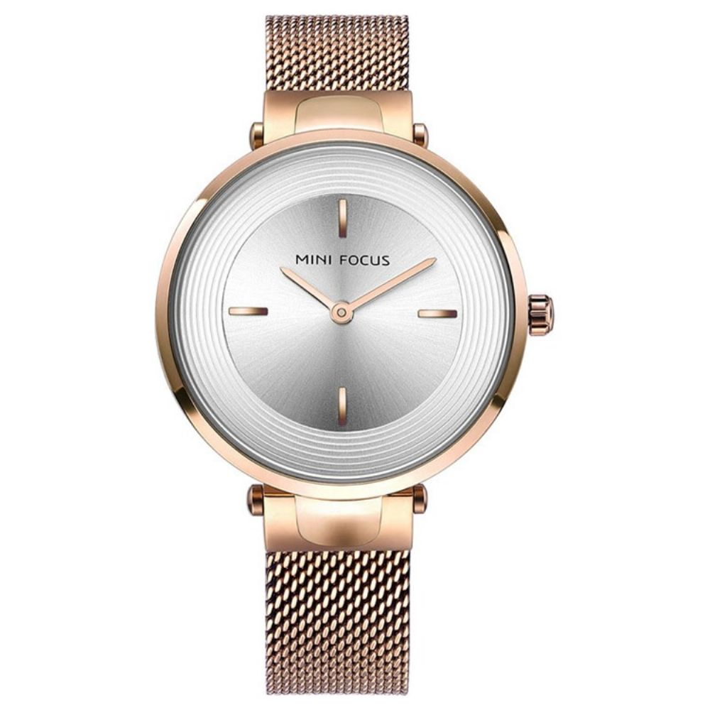 Quartz Waterdicht Stalen Riemhorloge Dames