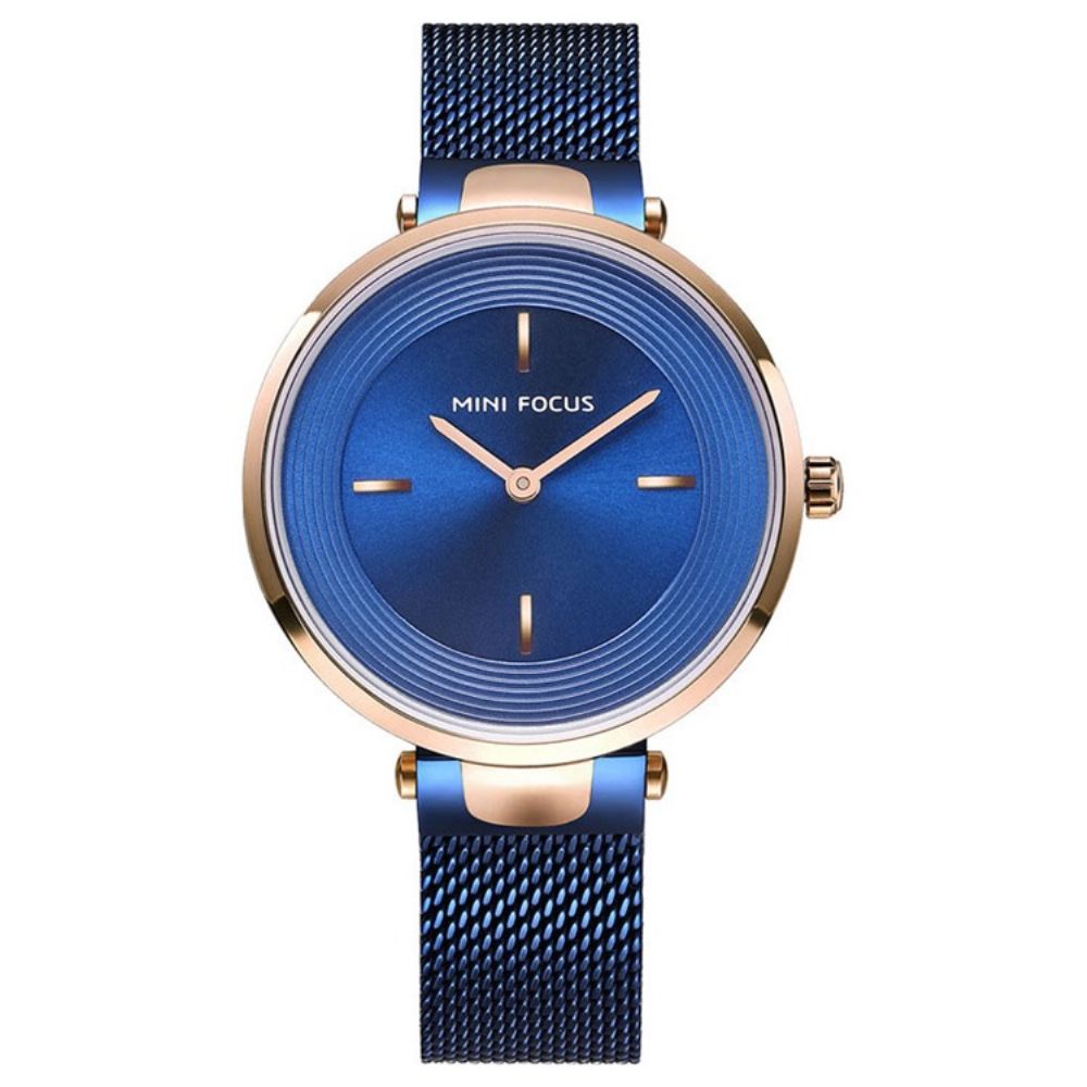 Quartz Waterdicht Stalen Riemhorloge Dames