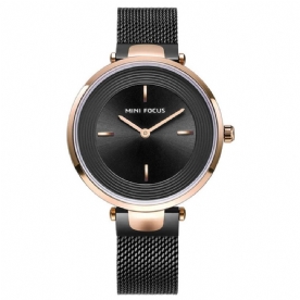 Quartz Waterdicht Stalen Riemhorloge Dames