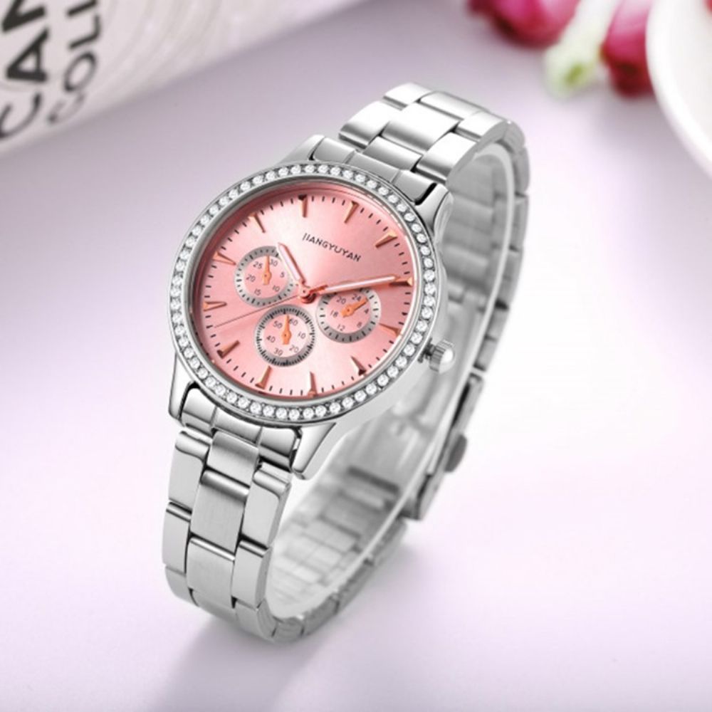 Waterdicht Quartz Stalen Bandhorloge