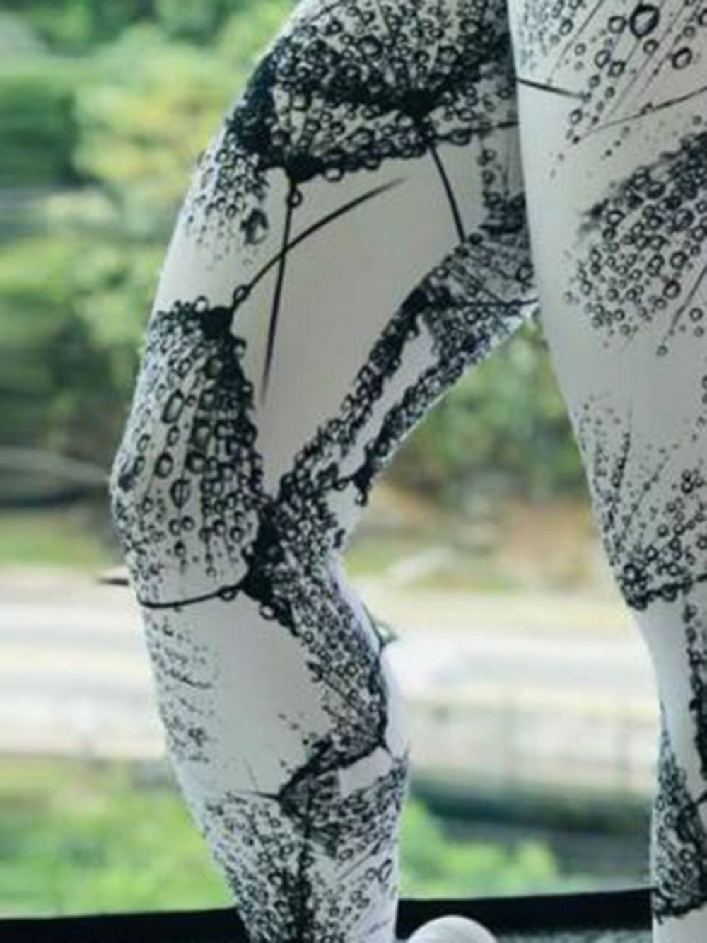 Dames Print Color Block Ademende Leggings Over De Volledige Lengte Yogabroek Tiktok-Legging Met Hoge Taille