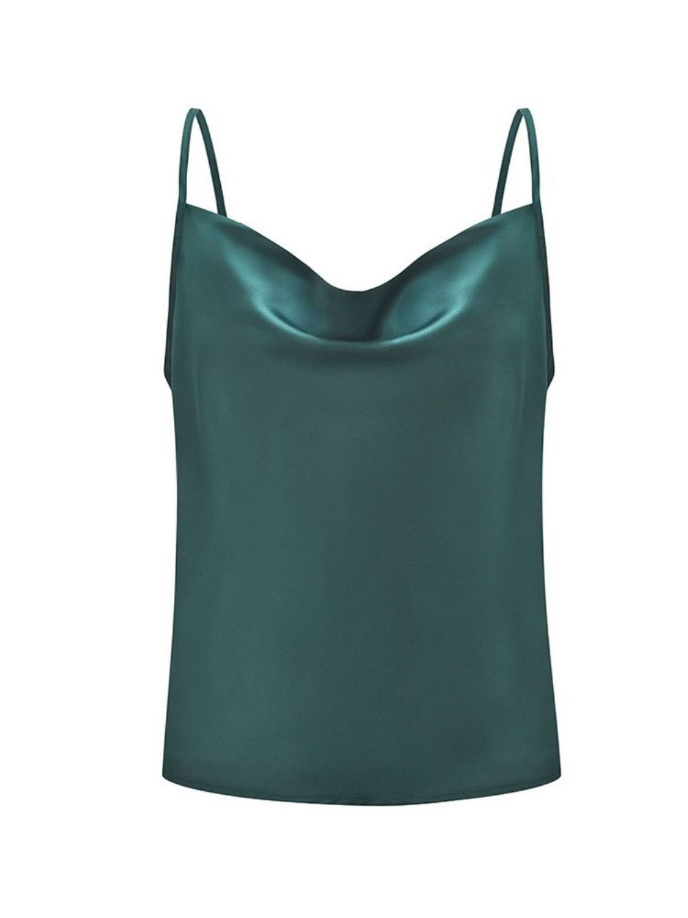 Zomer Polyester Spaghettibandjes Standaard Dames Tanktop