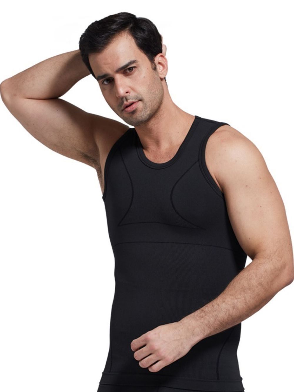 Anti-Zweet Ademend Lichaamsvormend Sportvest Heren