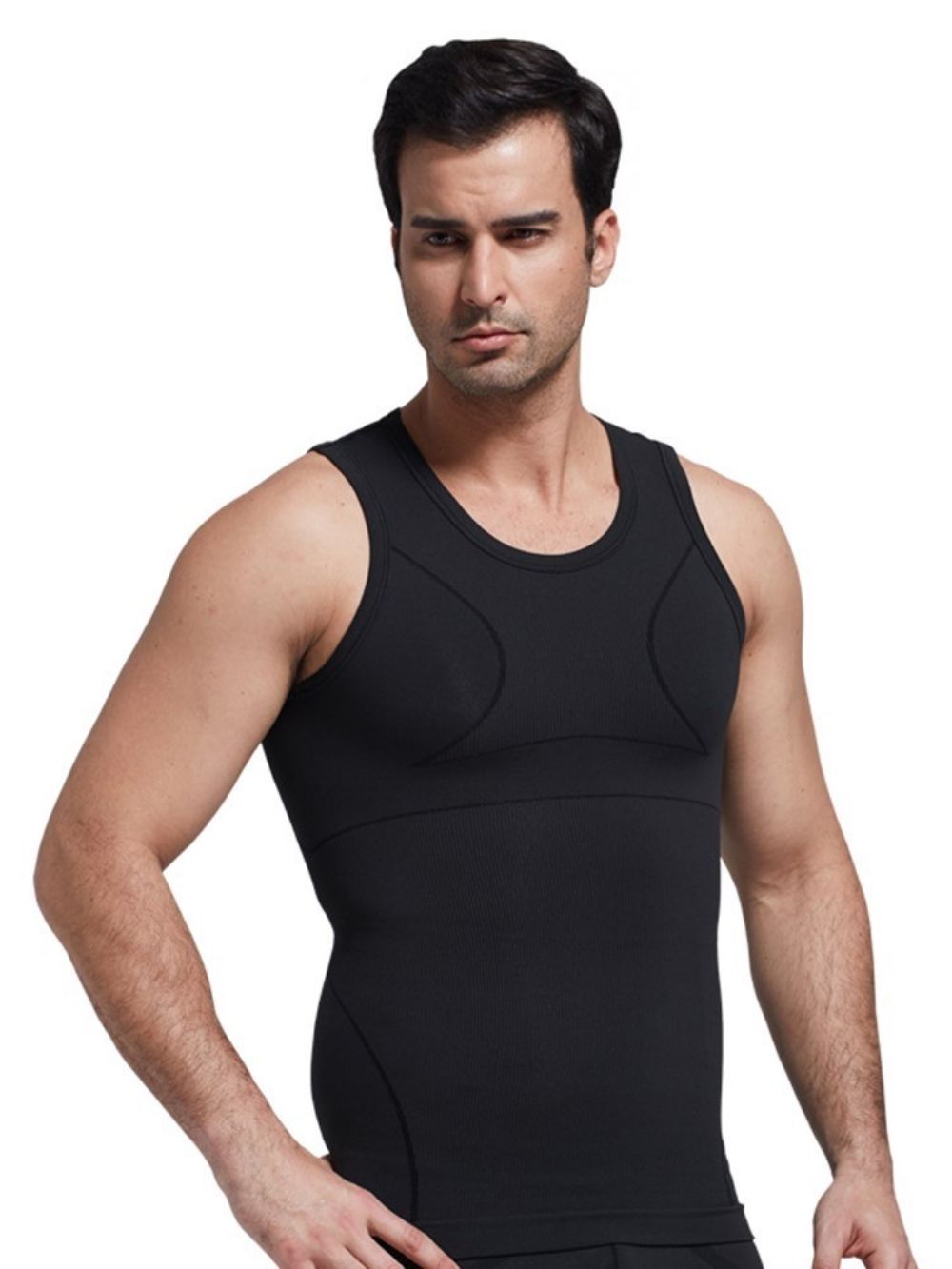 Anti-Zweet Ademend Lichaamsvormend Sportvest Heren