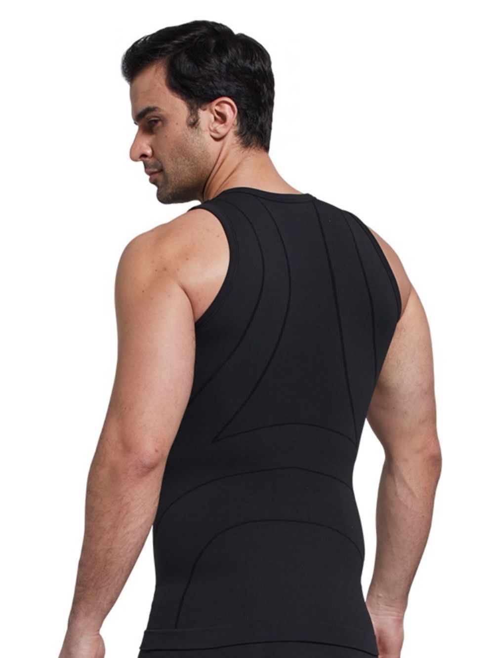 Anti-Zweet Ademend Lichaamsvormend Sportvest Heren