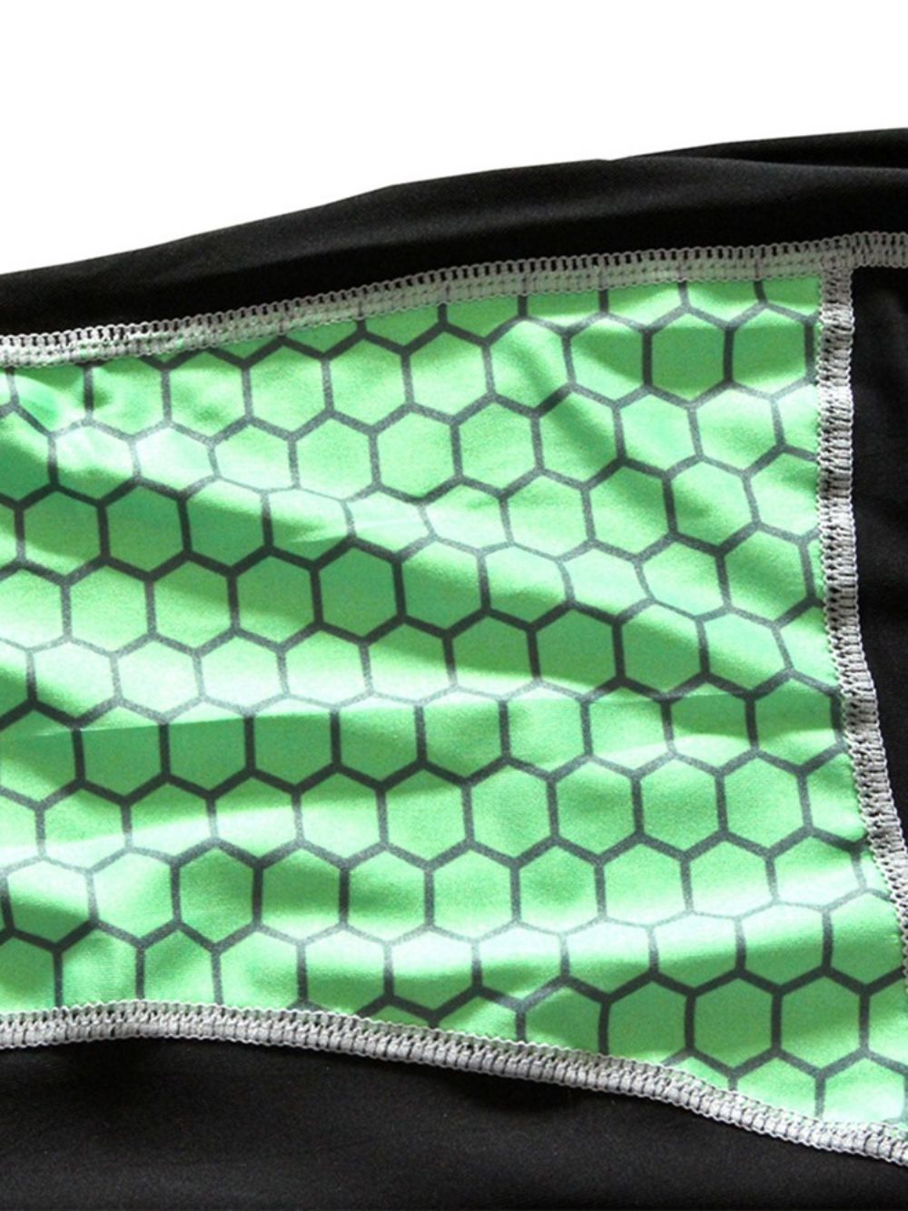 Anti-Zweet Katoenblends Patchwork Sportset Met Lange Mouwen Heren