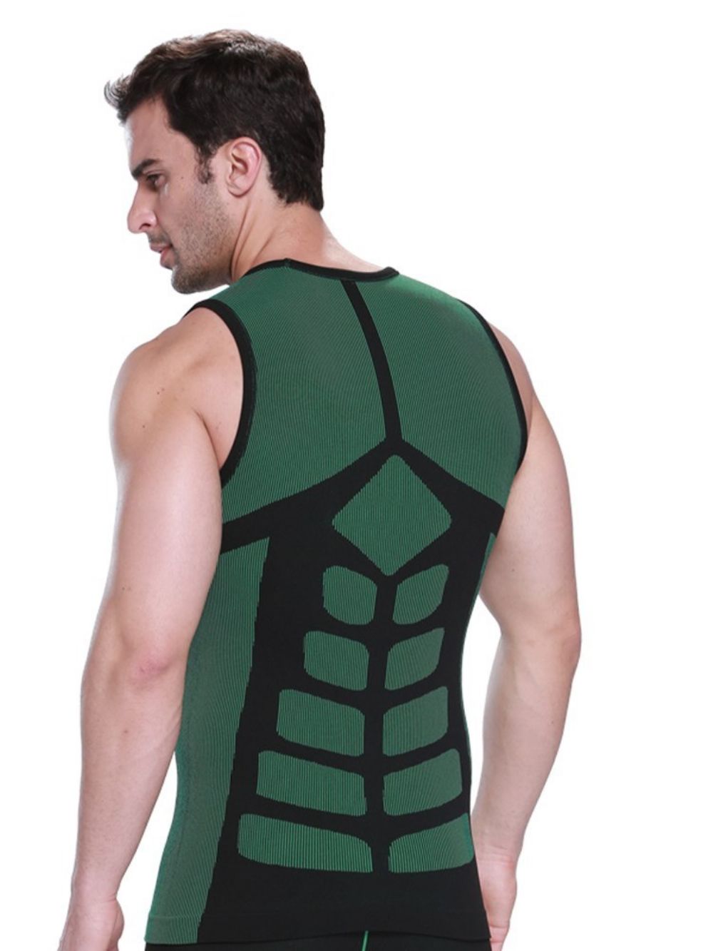 Color Block Anti-Zweet Sneldrogend Sportvest Heren