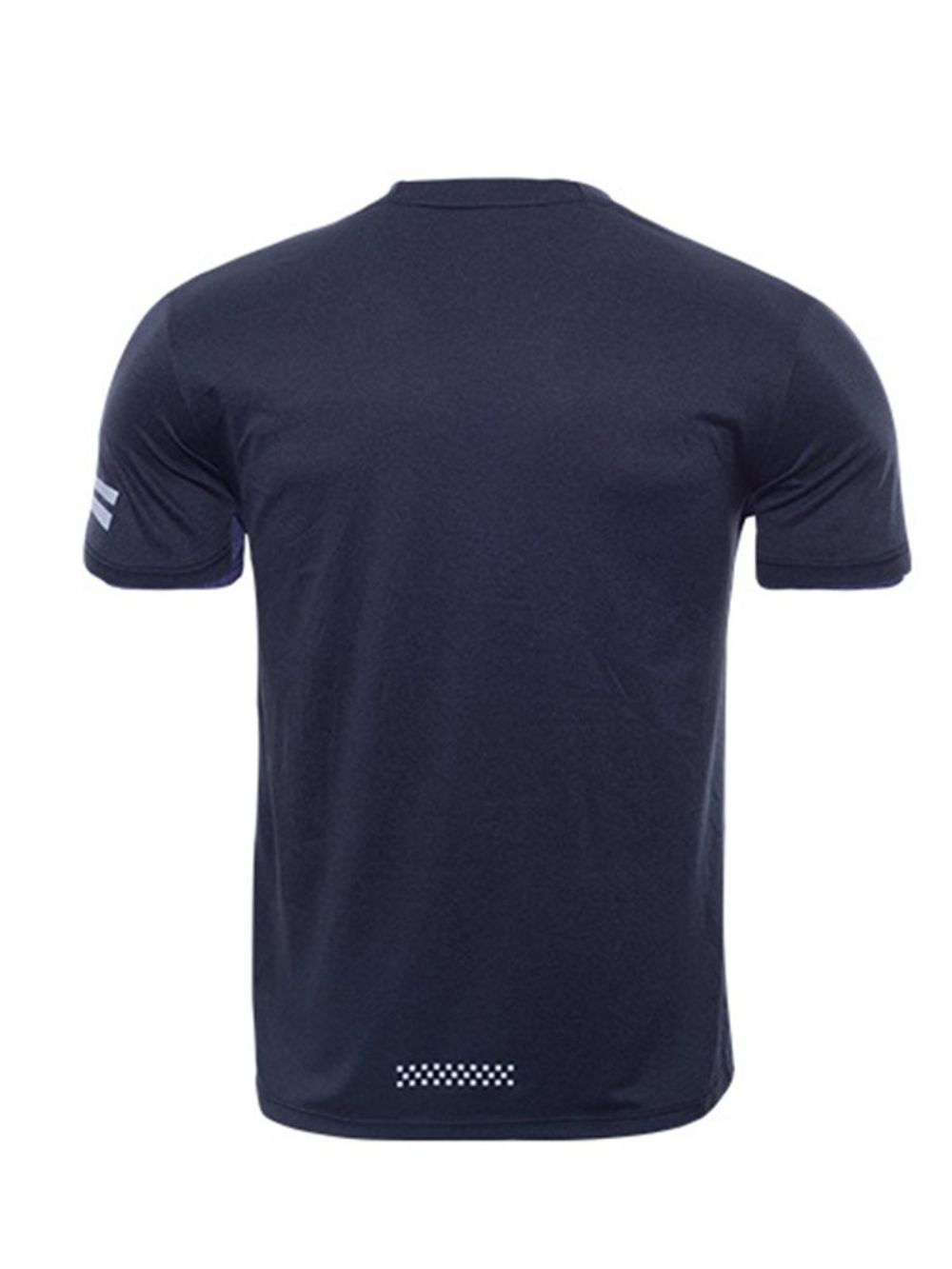 Effen Sneldrogend Sport-T-Shirt Met Korte Mouwen Heren