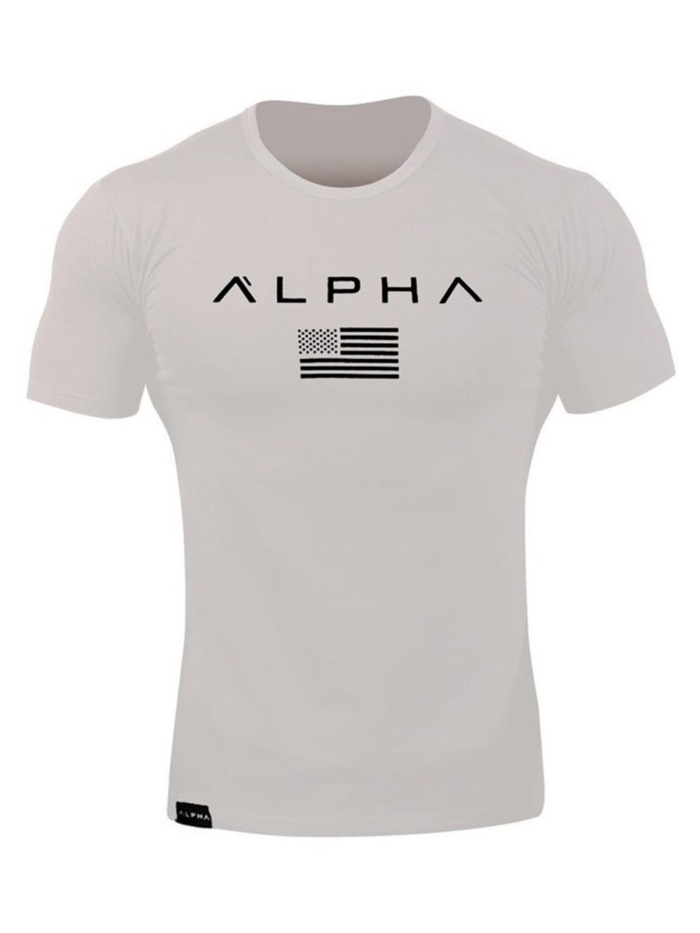 Gym Sport-T-Shirt Met Camouflageprint Heren