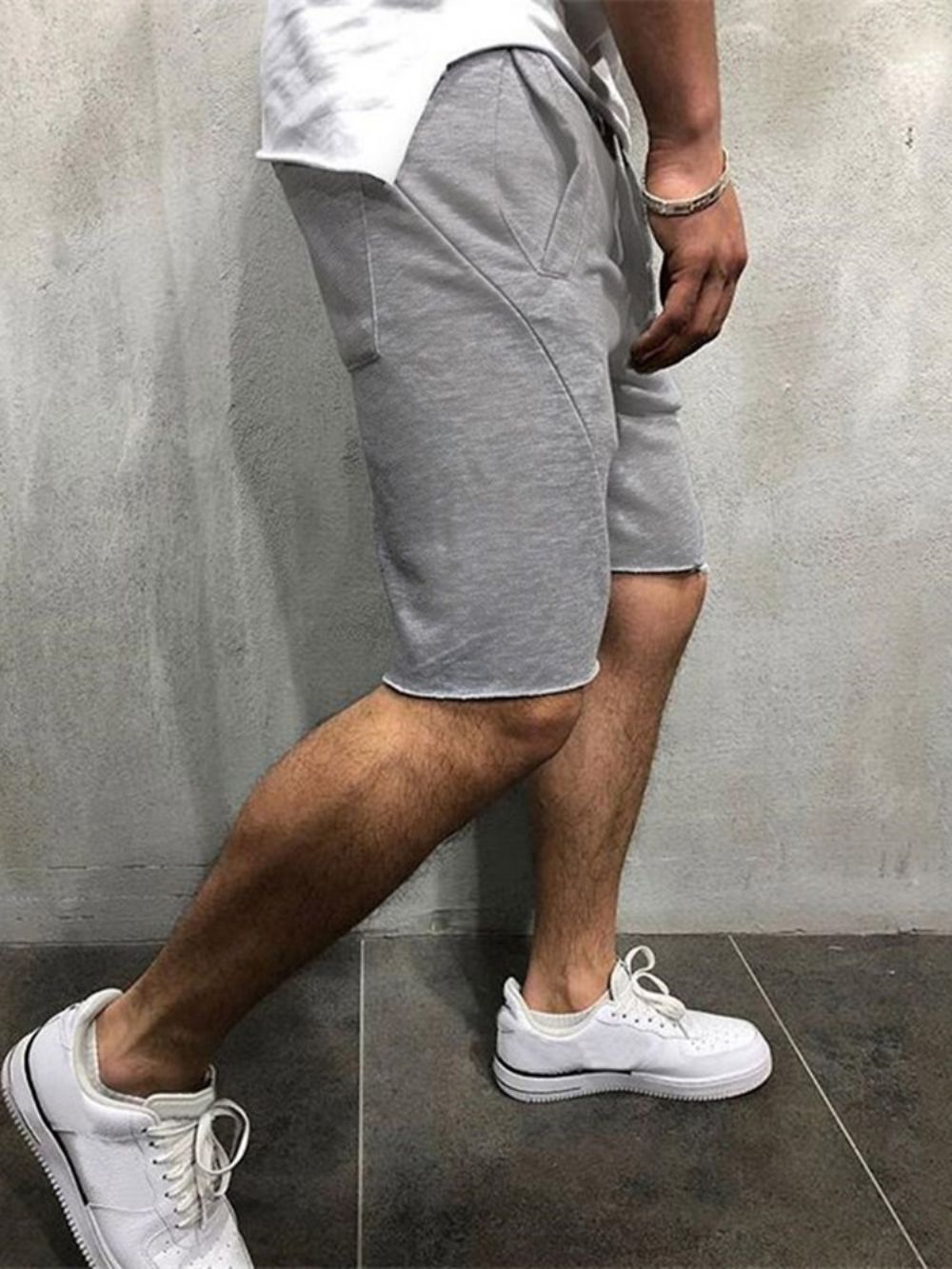 Herenzakken Solide Casual Sportshort