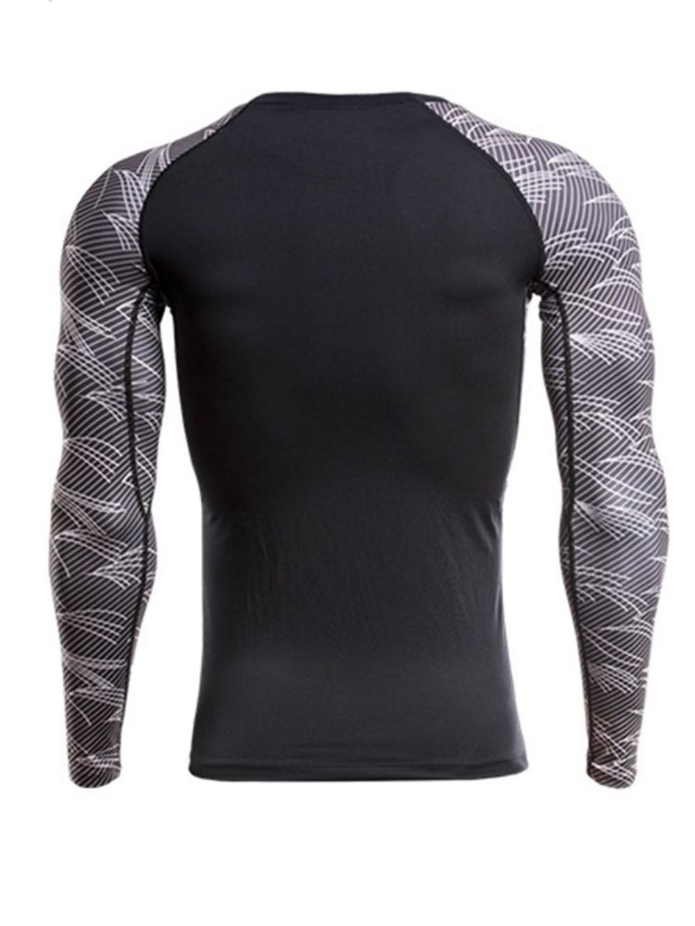 Pullover Met Kleurblokken Lange Mouwen Sneldrogende Sporttops Gym