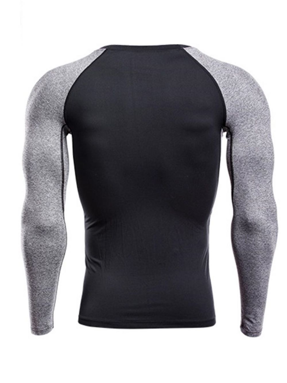 Pullover Met Kleurblokken Lange Mouwen Sneldrogende Sporttops Gym